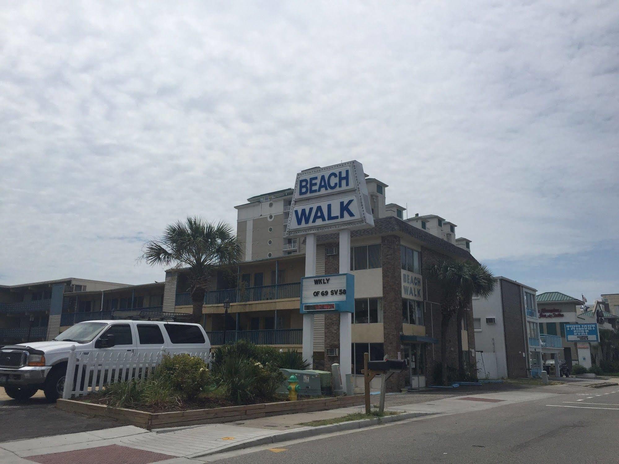 Beach Walk Motel Myrtle Beach Bagian luar foto